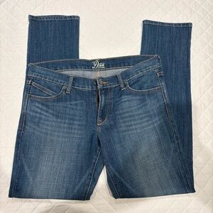 Old Navy Women's Classic Blue Straight Leg Jeans, Women’s Size 8